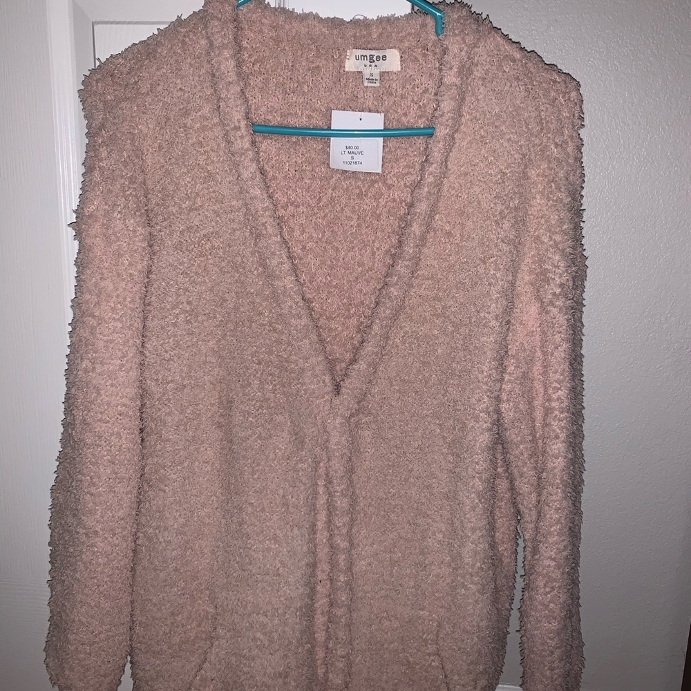Long cardigan / duster sweater